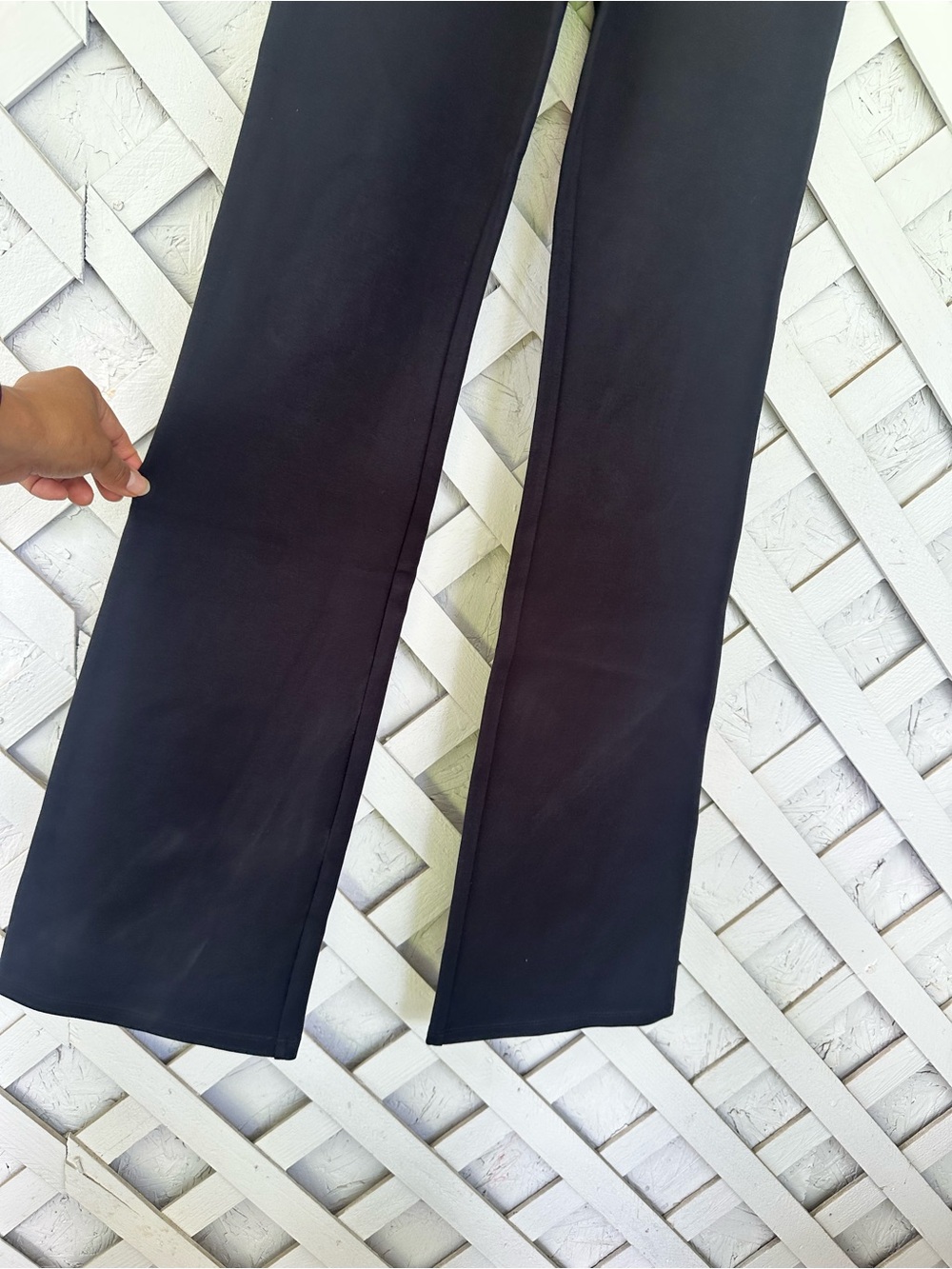 Abercrombie & Fitch Black Bootcut Flared Jumpsuit Fitted/Flared XST New - Picture 3 of 12